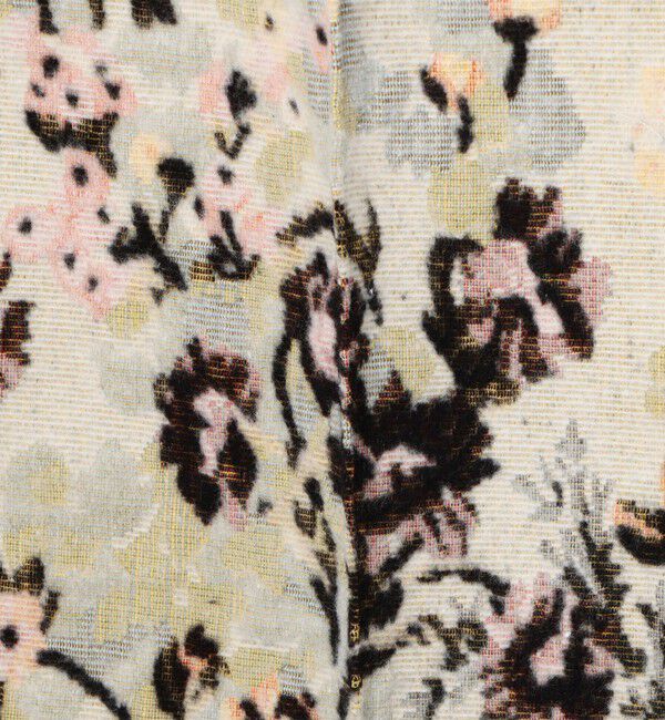 DES PRES「ブラッシュフラワープリント ワイドストレートパンツ」|その他|