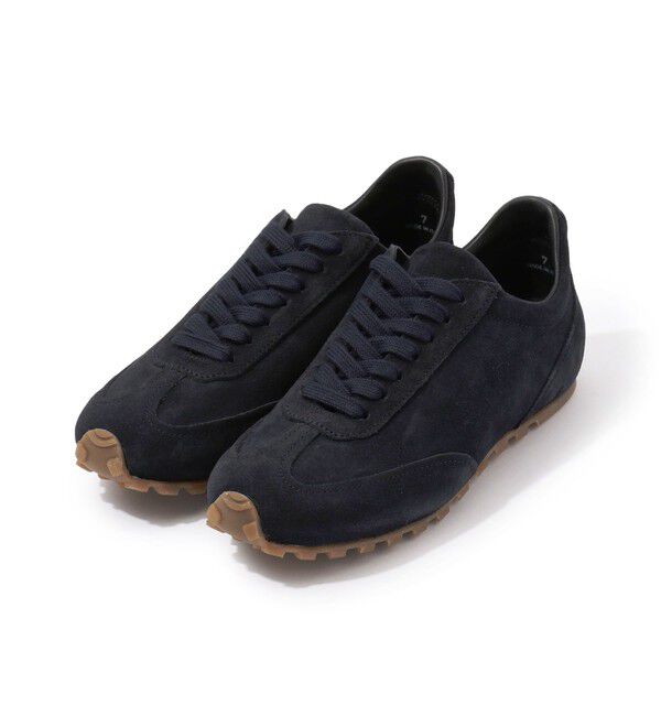 JAMES PERSE「スエード レースアップスニーカー SWCAS8437」|スニーカー|67 ダークブルー