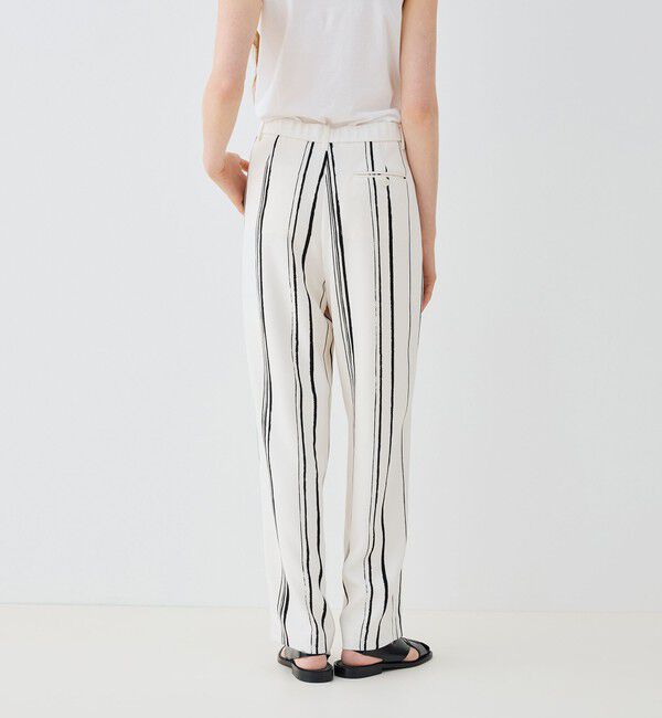 GALERIE VIE「ドローイングラインプリント イージータックパンツ」|その他|