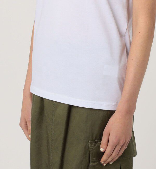 TOMORROWLAND BUYING WEAR「Les Petits Basics Open heart ハーフスリーブプルオーバー」|Tシャツ・カットソー|