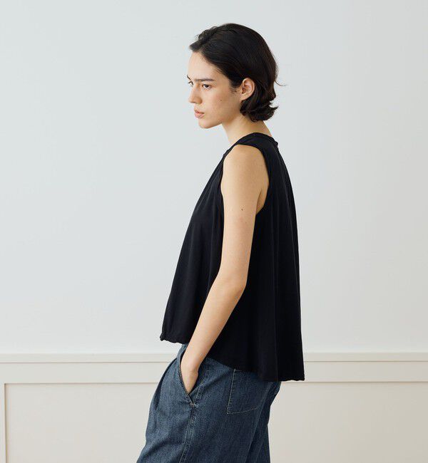 JAMES PERSE「コットンジャージー ノースリーブプルオーバー WHGF3944」|タンクトップ|