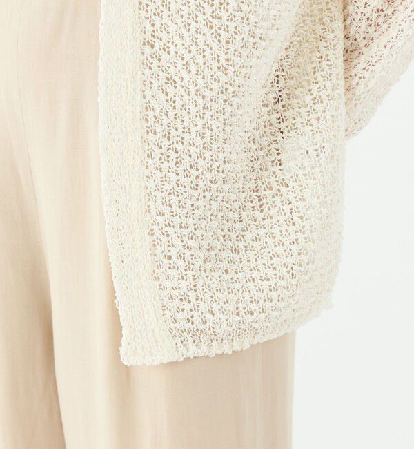 Ballsey「ライトペーパー リラックスカーディガン」|カーディガン|