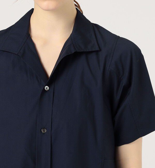 MACPHEE「タイプライター シャツワンピース」|ワンピース|