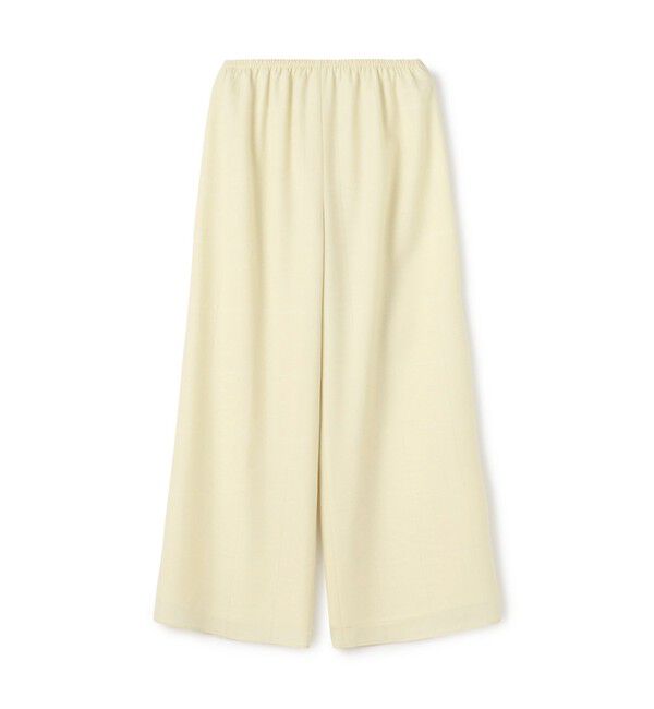 DES PRES「アキハチェックウール リラックスパンツ」|その他|21 ライトイエロー