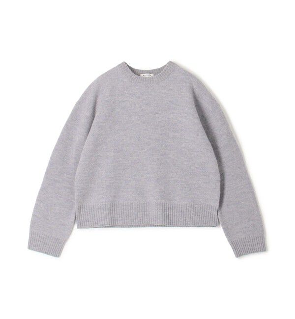 Edition「フェルテッドウール クルーネックニット」|ニット・セーター|16 ライトグレー
