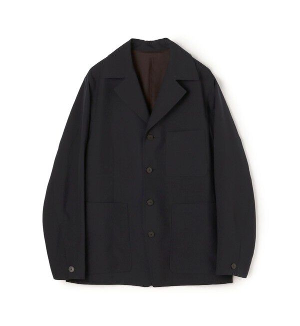 TOMORROWLAND MENS「SUPER120&rsquo;Sウール シングルブレステッド 4Bバルカラージャケット」|テーラードジャケット|69 ネイビー