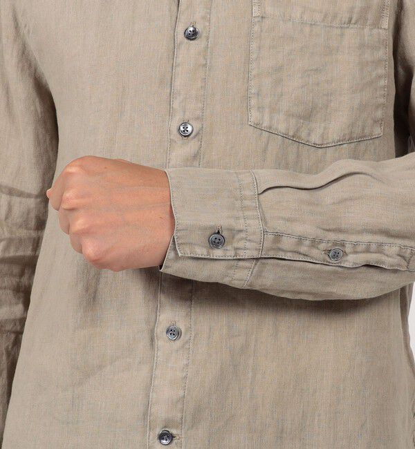 JAMES PERSE「ライトウェイトリネン スタンダードシャツ MKO3652」|シャツ・ブラウス|