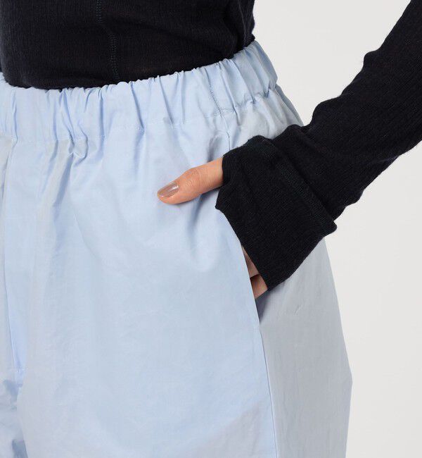 TOMORROWLAND GOODS「BASERANFE CLAUDE コットンポプリン ルームパンツ」|ルームウェア|