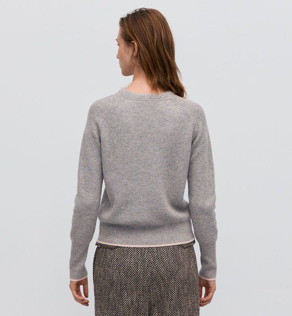 BACCA「ラメウール ベーシックプルオーバーニット」|ニット・セーター|