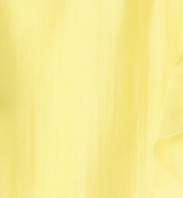 Ballsey「セルロースポリエステルオーガンジー フレアスリーブブラウス」|シャツ・ブラウス|