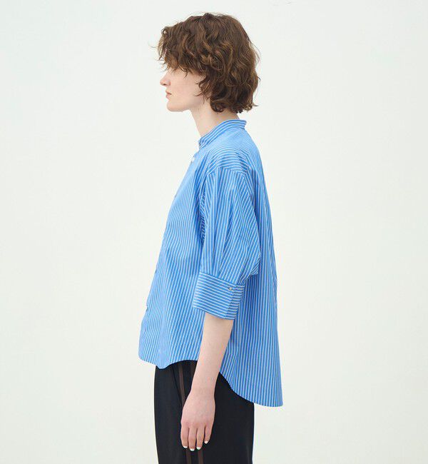 MACPHEE「コットンブロード オーバーサイズシャツ」|シャツ・ブラウス|