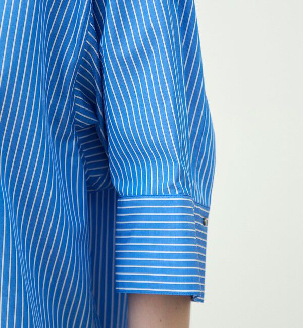 MACPHEE「コットンブロード オーバーサイズシャツ」|シャツ・ブラウス|