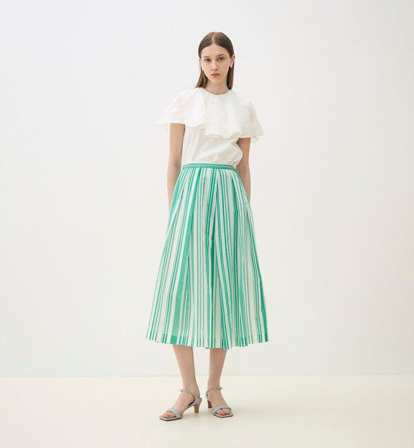 TOMORROWLAND collection「スラブジャージー ドットケープカラープルオーバー」|プルオーバー|