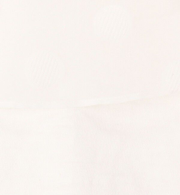 TOMORROWLAND collection「スラブジャージー ドットケープカラープルオーバー」|プルオーバー|