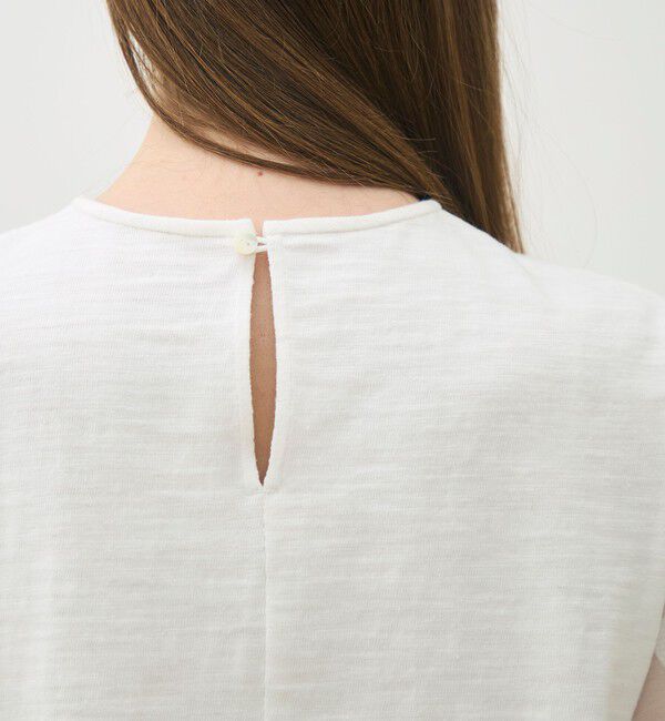 TOMORROWLAND collection「スラブジャージー ドットパフスリーブプルオーバー」|プルオーバー|