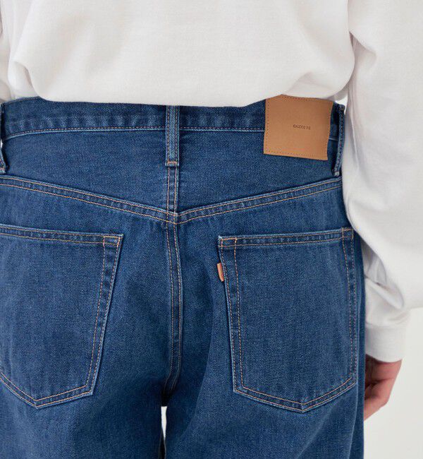 GALERIE VIE「リユースシーアイランドコットン デニムストレートパンツ」|デニム|
