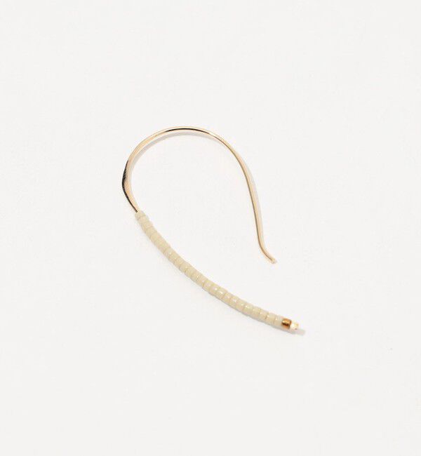 TOMORROWLAND GOODS「helena rohner miyuki beads hoop ピアス」|ピアス|