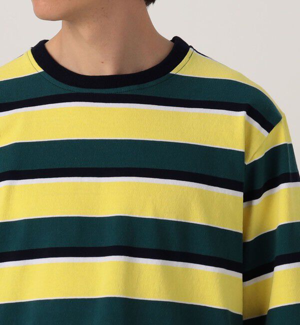 TOMORROWLAND MENS「【別注】BARBARIAN コットンボーダー ハーフスリーブ クルーネックカットソー」|Tシャツ・カットソー|