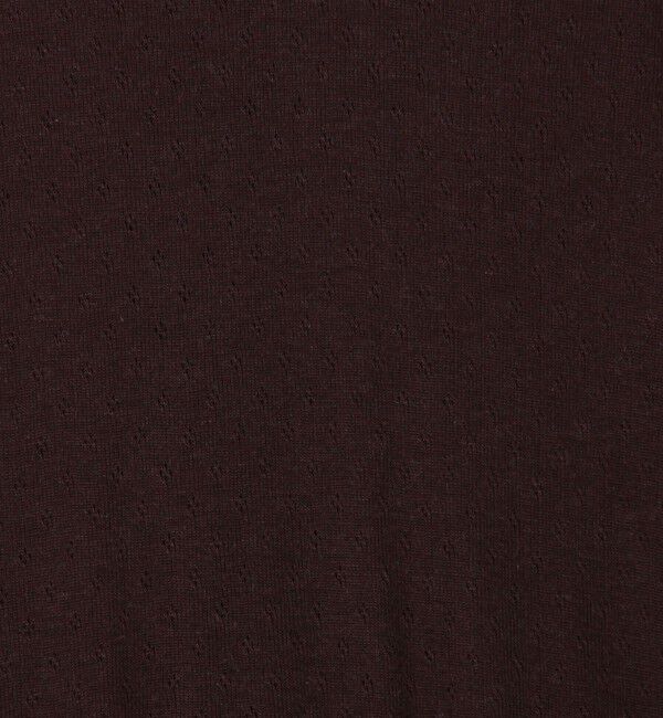 BACCA「パターンメッシュ ロングスリーブプルオーバー」|Tシャツ・カットソー|