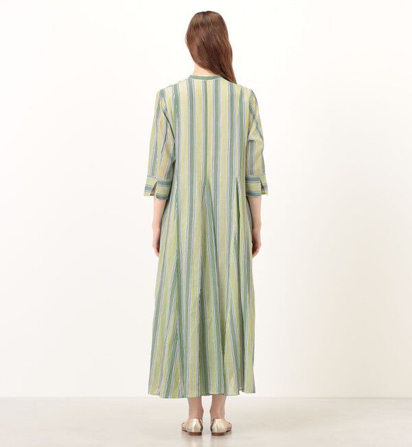 TOMORROWLAND BUYING WEAR「ne Quittez pas Cotton Voile Stripe ワンピース」|ワンピース|