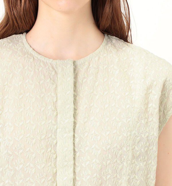 TOMORROWLAND BUYING WEAR「ne Quittez pas Petit Flower ブラウス」|シャツ・ブラウス|