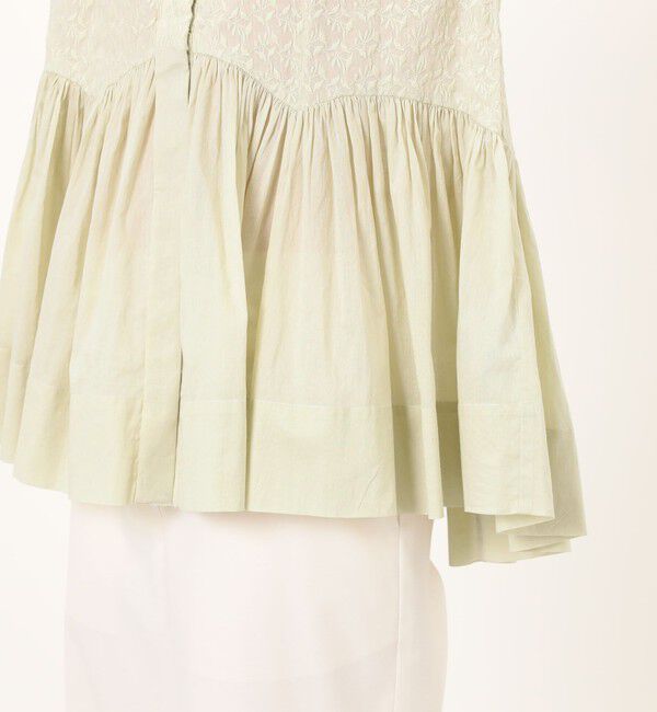 TOMORROWLAND BUYING WEAR「ne Quittez pas Petit Flower ブラウス」|シャツ・ブラウス|