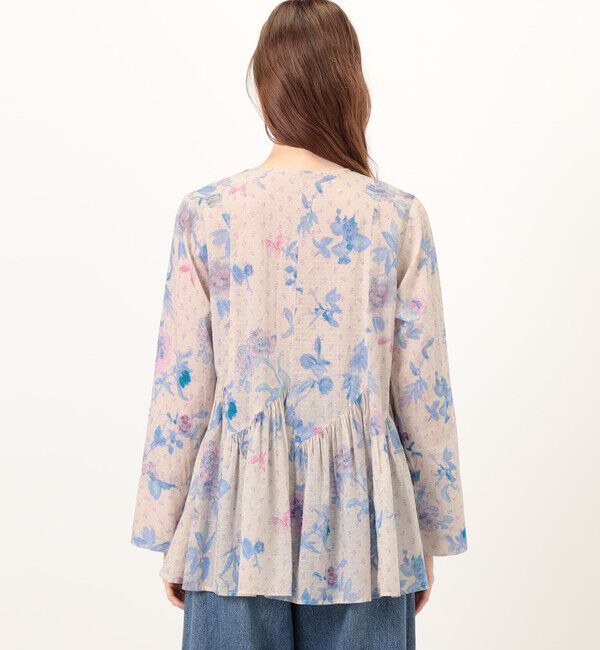 TOMORROWLAND BUYING WEAR「ne Quittez pas Dot Dobby Bouquet ブラウス」|シャツ・ブラウス|