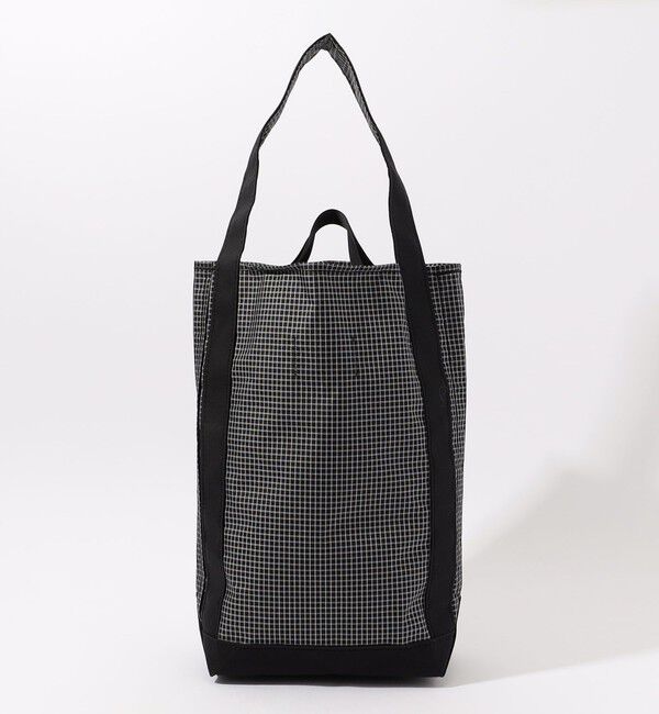 TOMORROWLAND GOODS「TEMBEA BAGUETTE ULTRA GRID トートバッグ」|トートバッグ|