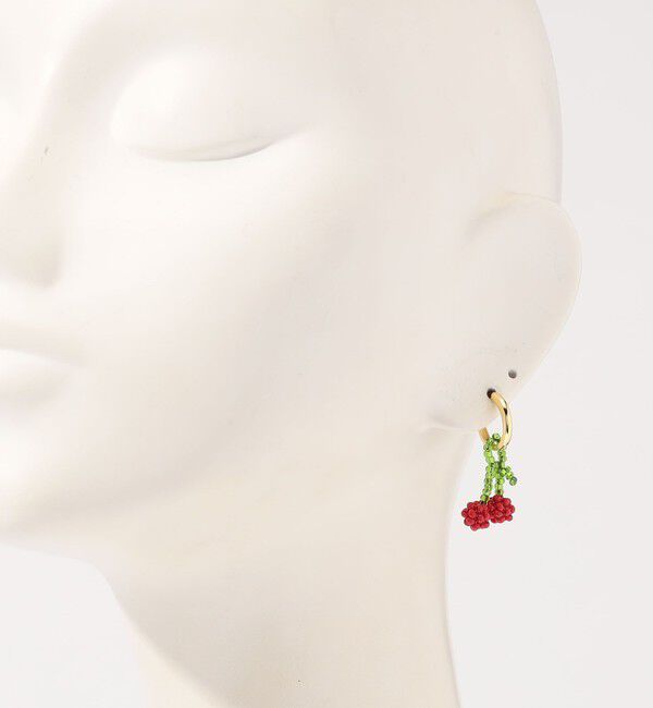 TOMORROWLAND GOODS「Pura Utz Mini Cherry Earring  片耳ピアス」|ピアス|