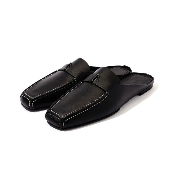 TOMORROWLAND GOODS「PAUL ANDREW Relax Mule」|スリッポン|19 ブラック