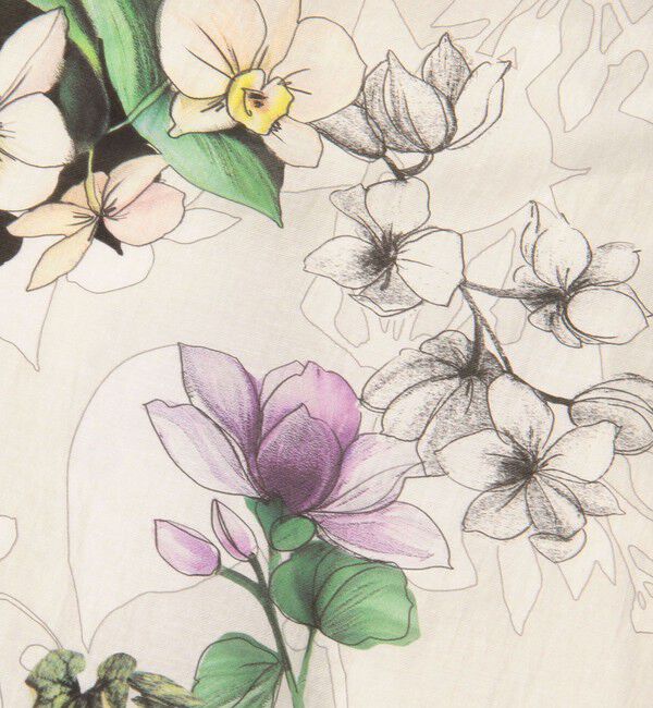 TOMORROWLAND GOODS「 WRITEWELL bouquet ギャザースカート」|フレア|