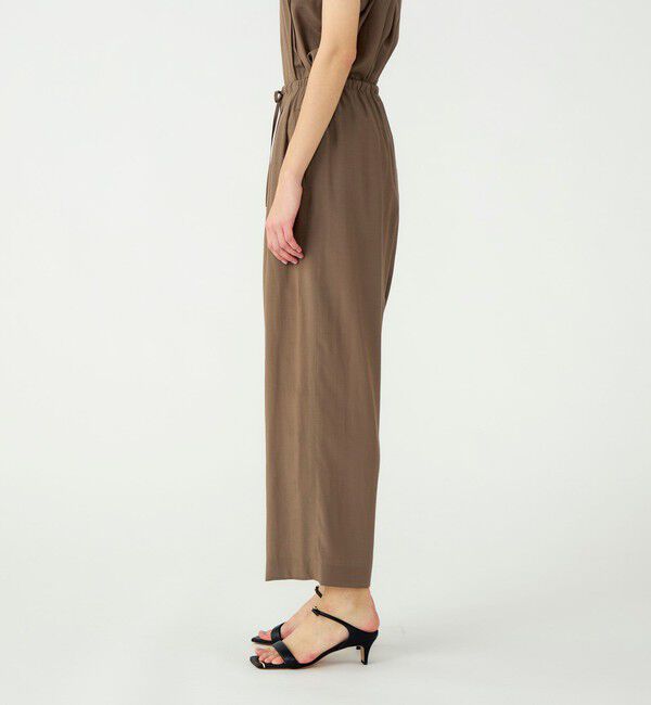 Ballsey「シルキーブロード ドロストワイドパンツ」|その他|