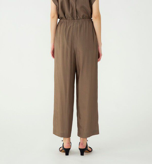 Ballsey「シルキーブロード ドロストワイドパンツ」|その他|