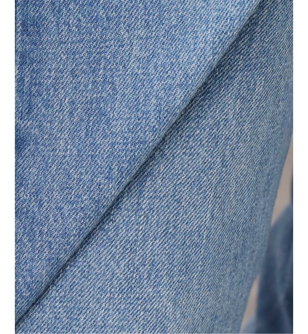  「ベルテッドデニムパンツ」|デニム|