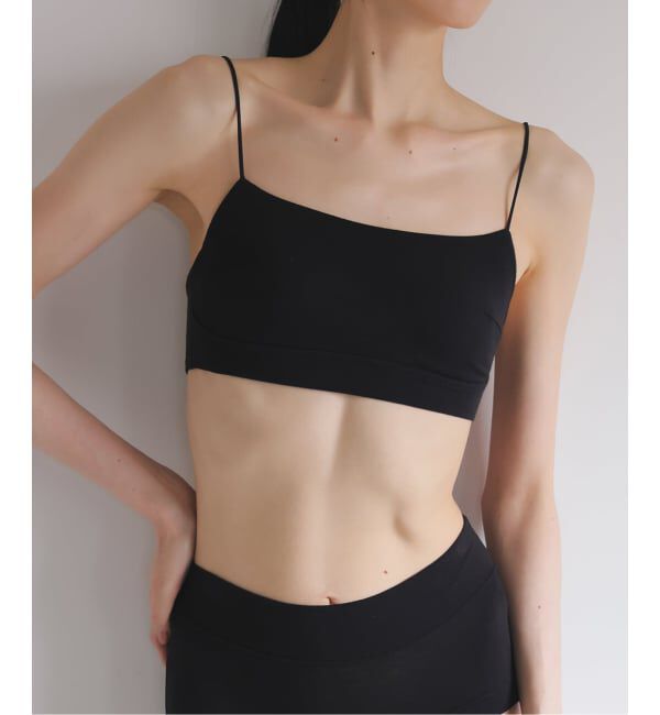 EMILYWEEK「《36サイズ》【ACTIVE】Bamboo ストレッチブラ（ブラック）」|インナー|ブラック