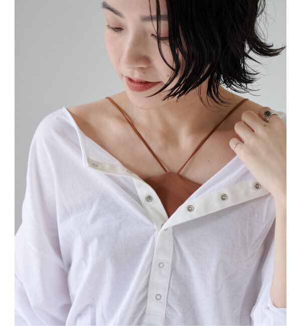 EMILYWEEK「EMILY WEEK&times;FRAMeWORK Vラインクロップドブラキャミソール」|インナー|