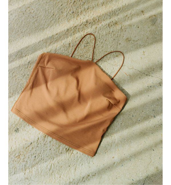 EMILYWEEK「EMILY WEEK&times;FRAMeWORK Vラインクロップドブラキャミソール」|インナー|