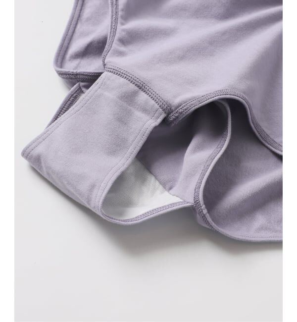 EMILYWEEK「【RESET】オーガニックコットン混2WAYサニタリー（グレージュ、パープル）」|インナー|