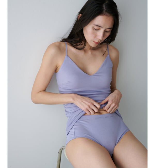 EMILYWEEK「【RESET】オーガニックコットン混2WAYサニタリー（グレージュ、パープル）」|インナー|
