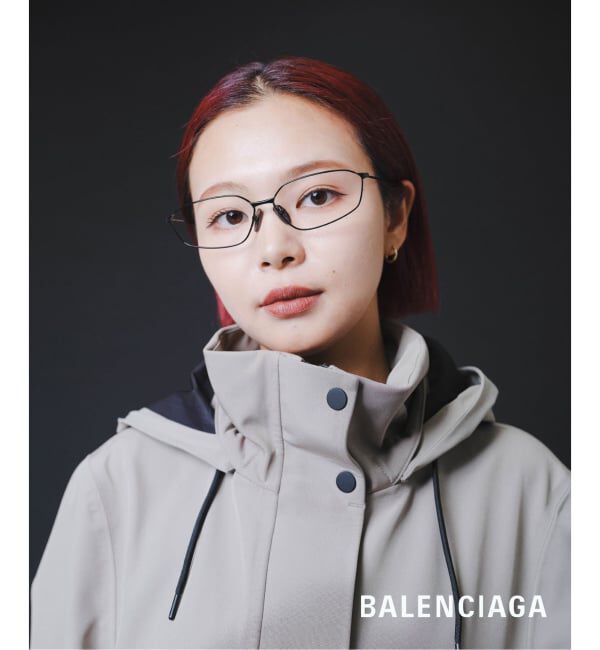 EYETHINK「BALENCIAGA BB0453O002 Optical ex」|メガネ|ブラック