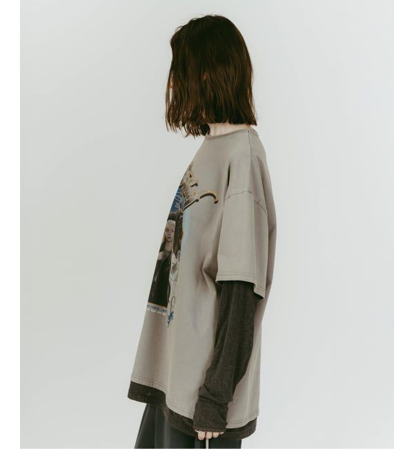 JOINT WORKS「Knuth Marf/クヌースマーフ AI future layered t-shirt」|Tシャツ・カットソー|