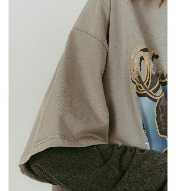 JOINT WORKS「Knuth Marf/クヌースマーフ AI future layered t-shirt」|Tシャツ・カットソー|