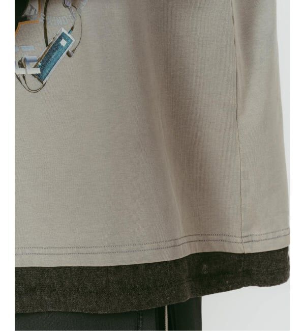 JOINT WORKS「Knuth Marf/クヌースマーフ AI future layered t-shirt」|Tシャツ・カットソー|