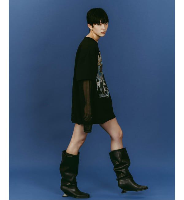 JOINT WORKS「Knuth Marf/クヌースマーフ AI future layered t-shirt」|Tシャツ・カットソー|