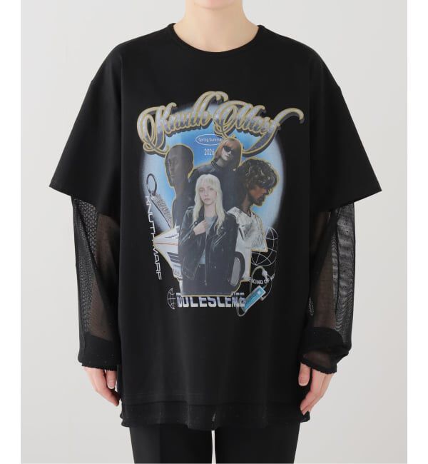 JOINT WORKS「Knuth Marf/クヌースマーフ AI future layered t-shirt」|Tシャツ・カットソー|