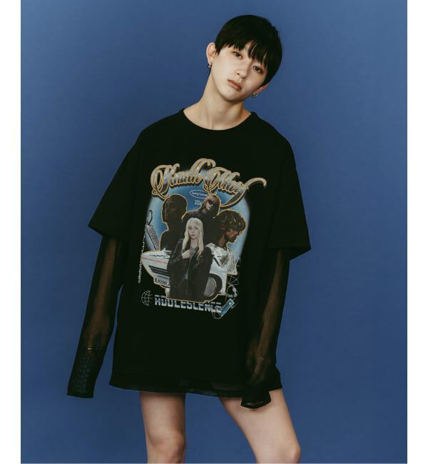 JOINT WORKS「Knuth Marf/クヌースマーフ AI future layered t-shirt」|Tシャツ・カットソー|