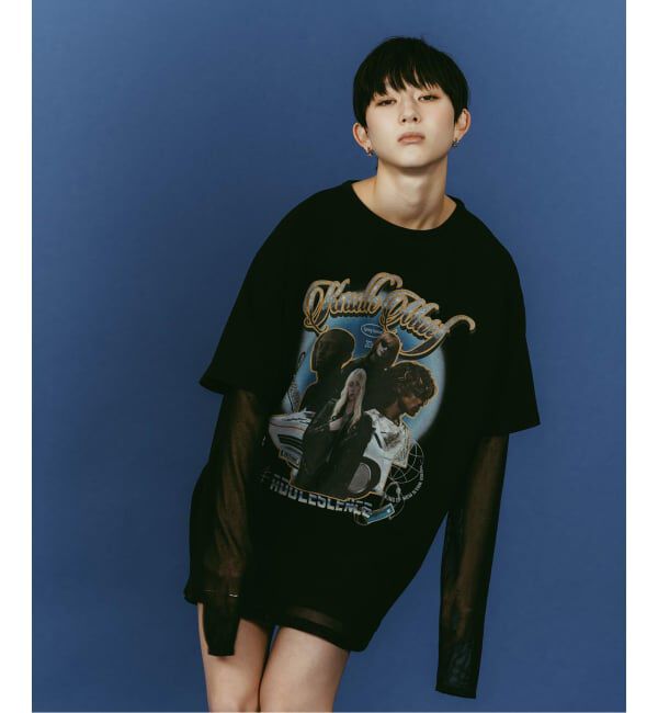 JOINT WORKS「Knuth Marf/クヌースマーフ AI future layered t-shirt」|Tシャツ・カットソー|