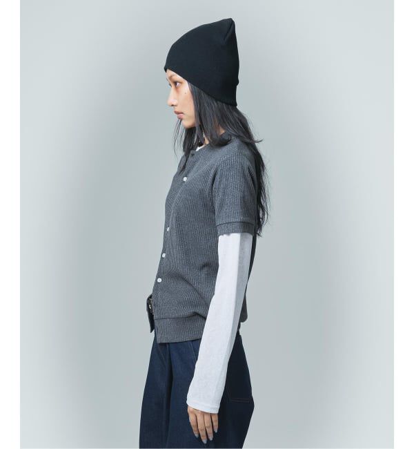 JOINT WORKS「NOCTO ARCHIVE/ノクト アーカイブ Collarless S/S  Cardigan」|カーディガン|