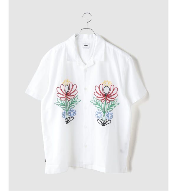 JOINT WORKS「OBEY / オベイ PERRY WOVEN」|シャツ・ブラウス|ホワイト