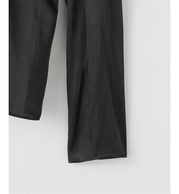 Plage「Memory Satin Back Wrap ブラウス」|シャツ・ブラウス|
